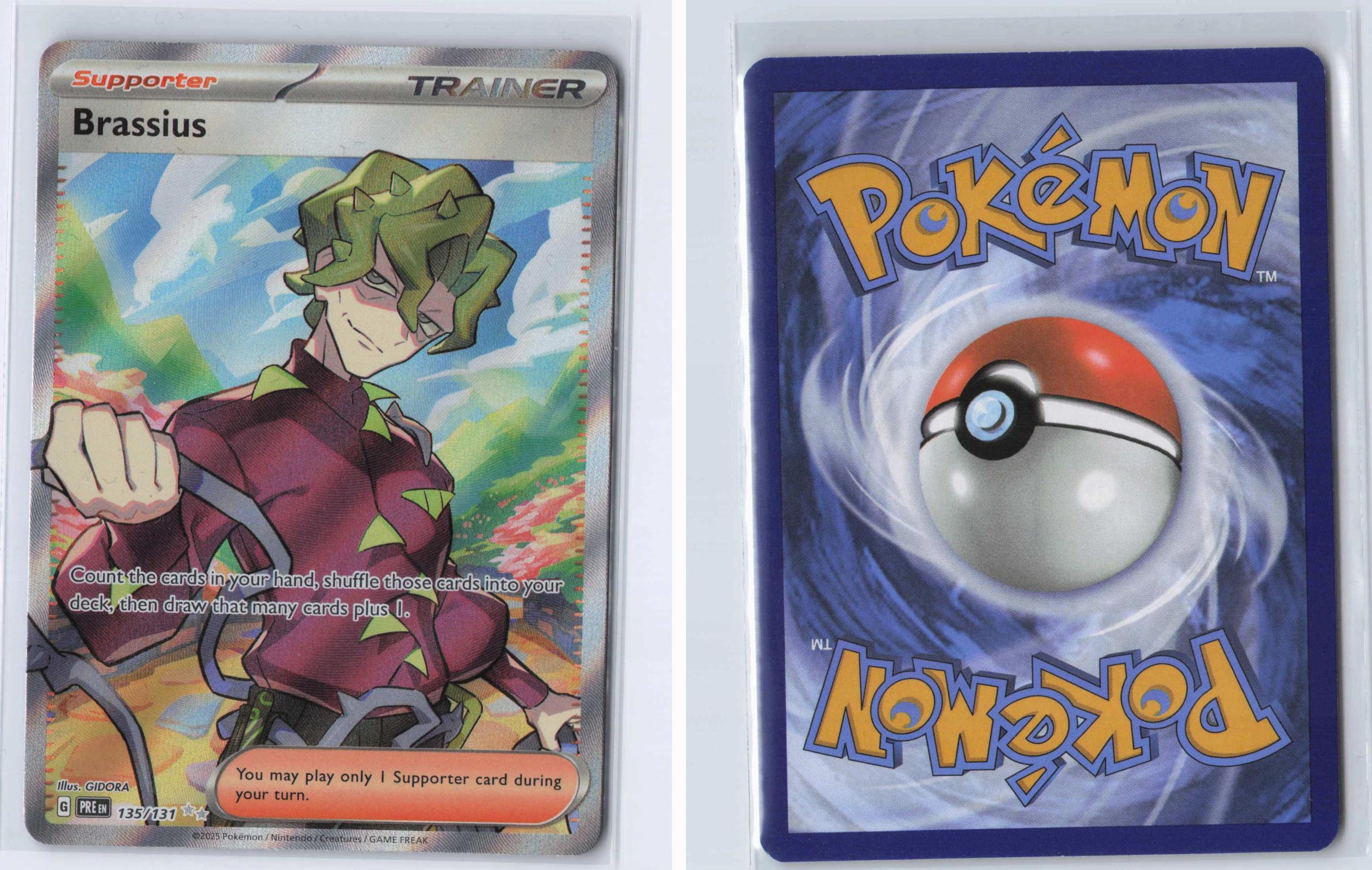 (#135/131) Brassius - Holo [Prismatic Evolutions]