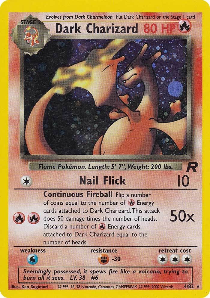 (#4/82) Dark Charizard - Unlimited Holo [Team Rocket]
