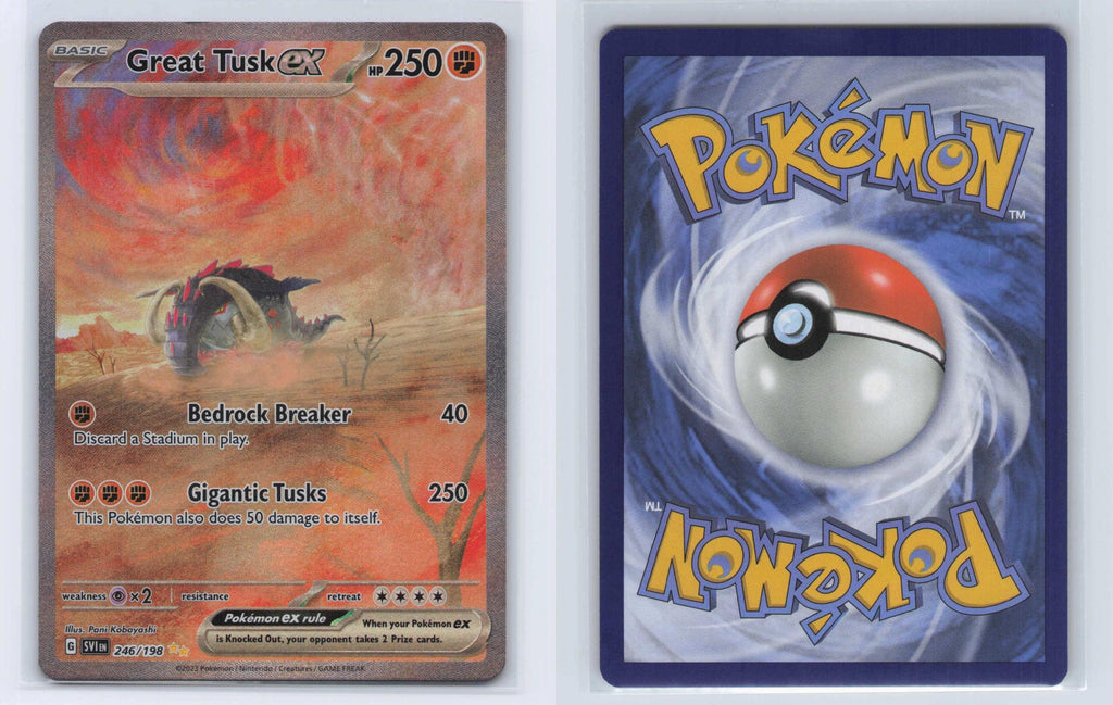 (#246/198) Great Tusk ex - Holo [Scarlet & Violet]