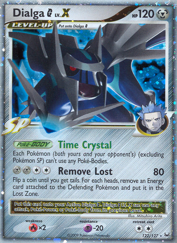 (#122/127) Dialga G LV.X - Holo [Platinum]