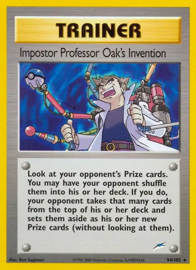 (#94/105) Impostor Professor Oak's Invention - Unlimited [Neo Destiny]