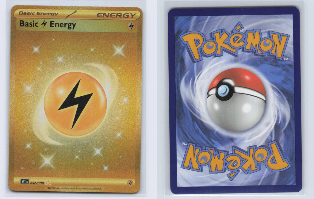 (#257/198) Basic Lightning Energy - Holo [Scarlet & Violet]