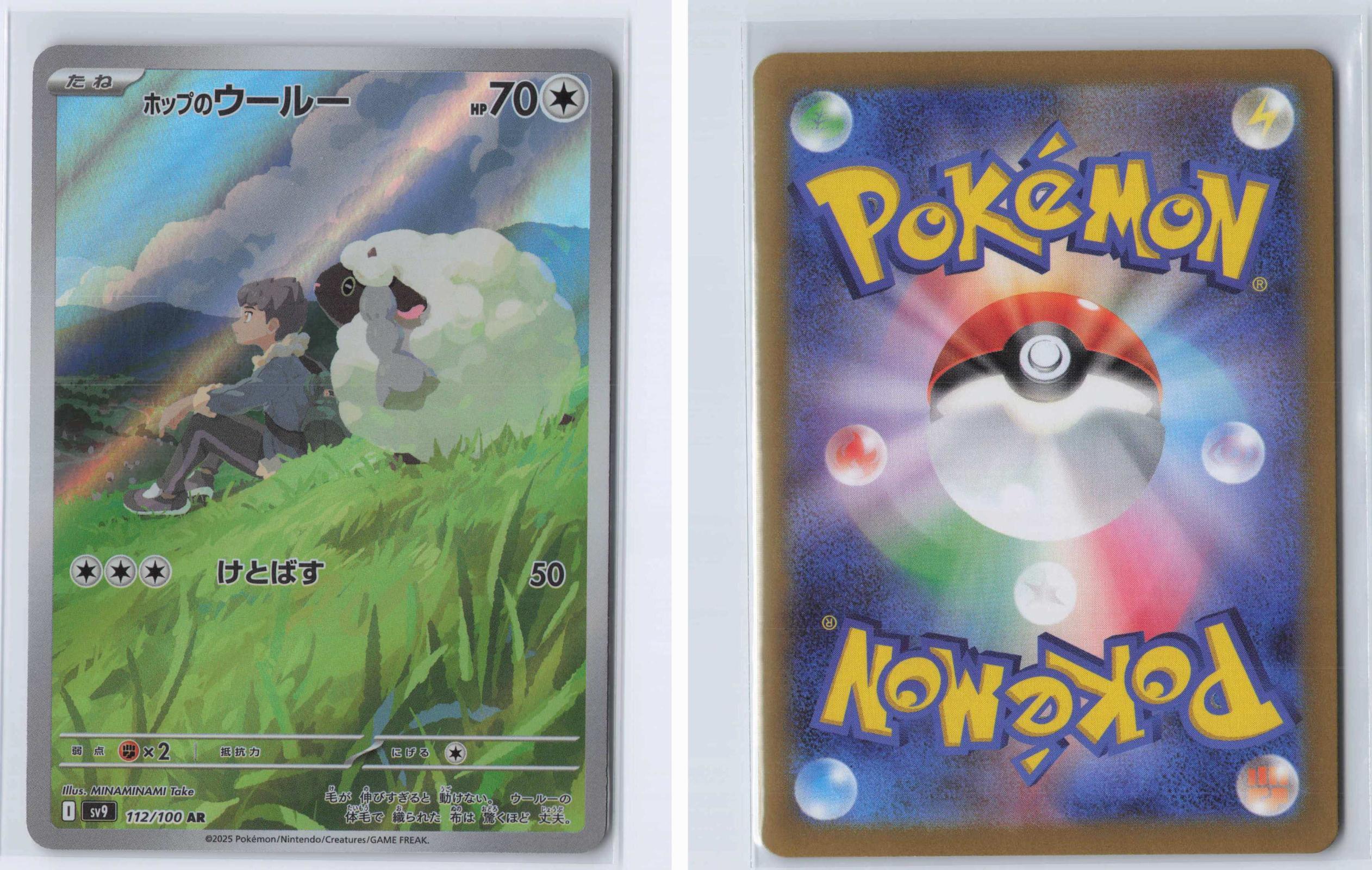 (#112/100) Hop's Wooloo - Holo [Battle Partners (JPN)]
