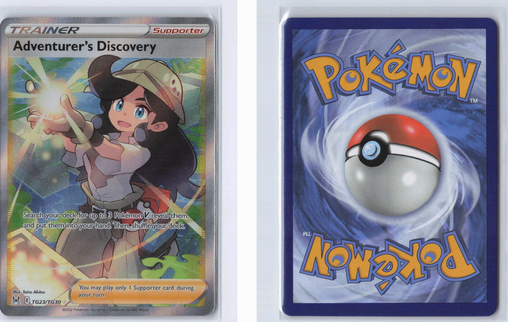 (#TG23/TG30) Adventurer's Discovery - Holo [Lost Origin Trainer Gallery]