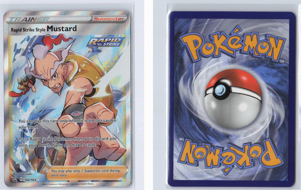 (#162/163) Rapid Strike Style Mustard - Holo [Battle Styles]