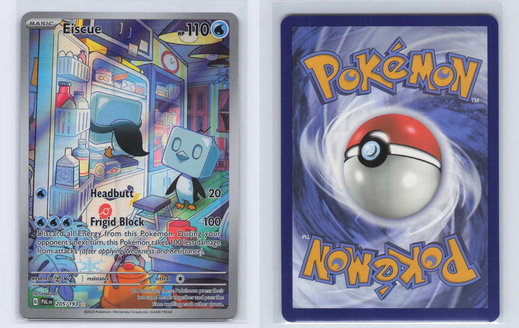 (#205/193) Eiscue - Holo [Paldea Evolved]