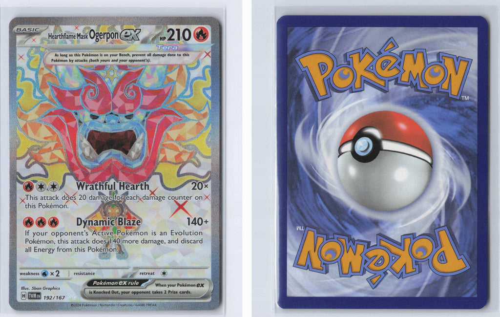 (#192/167) Hearthflame Mask Ogerpon ex - Holo [Twilight Masquerade]