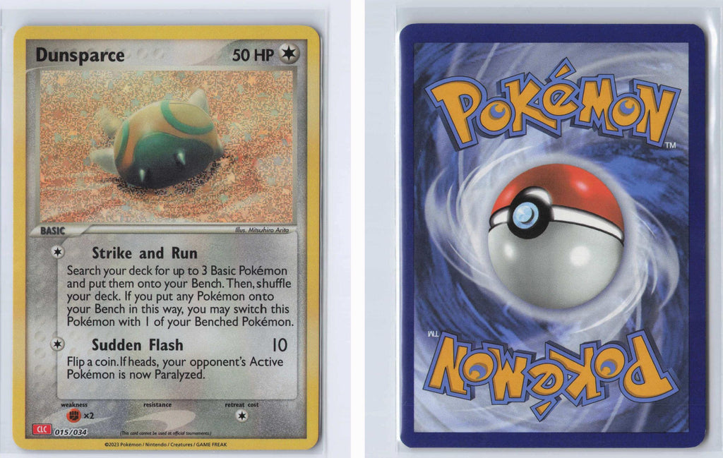 (#015/034) Dunsparce - Holo [Trading Card Game Classic]