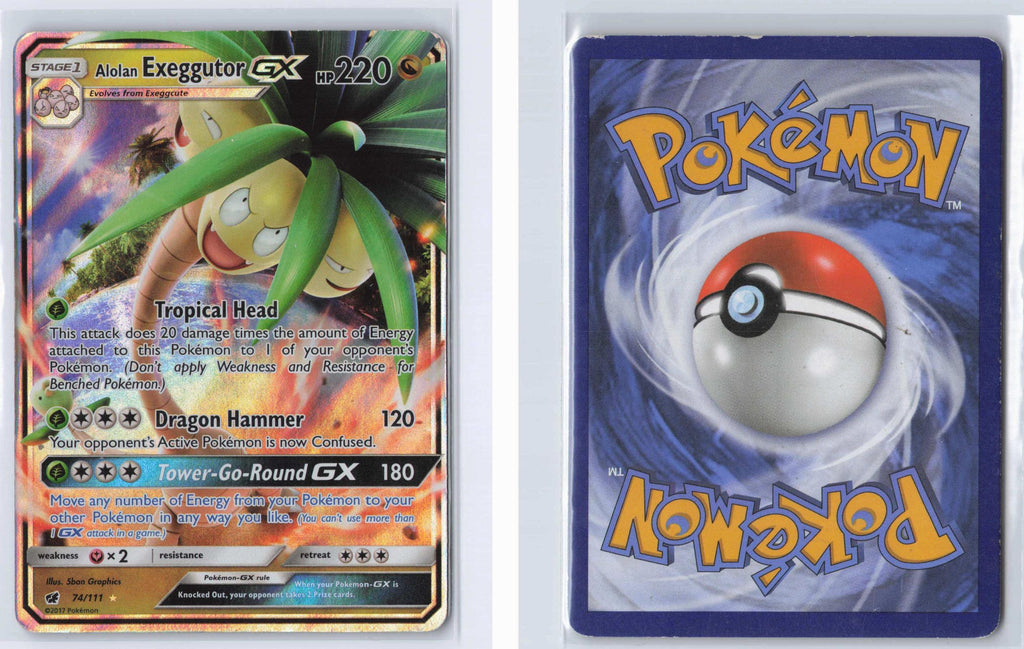 (#74/111) Alolan Exeggutor GX - Holo [Crimson Invasion]