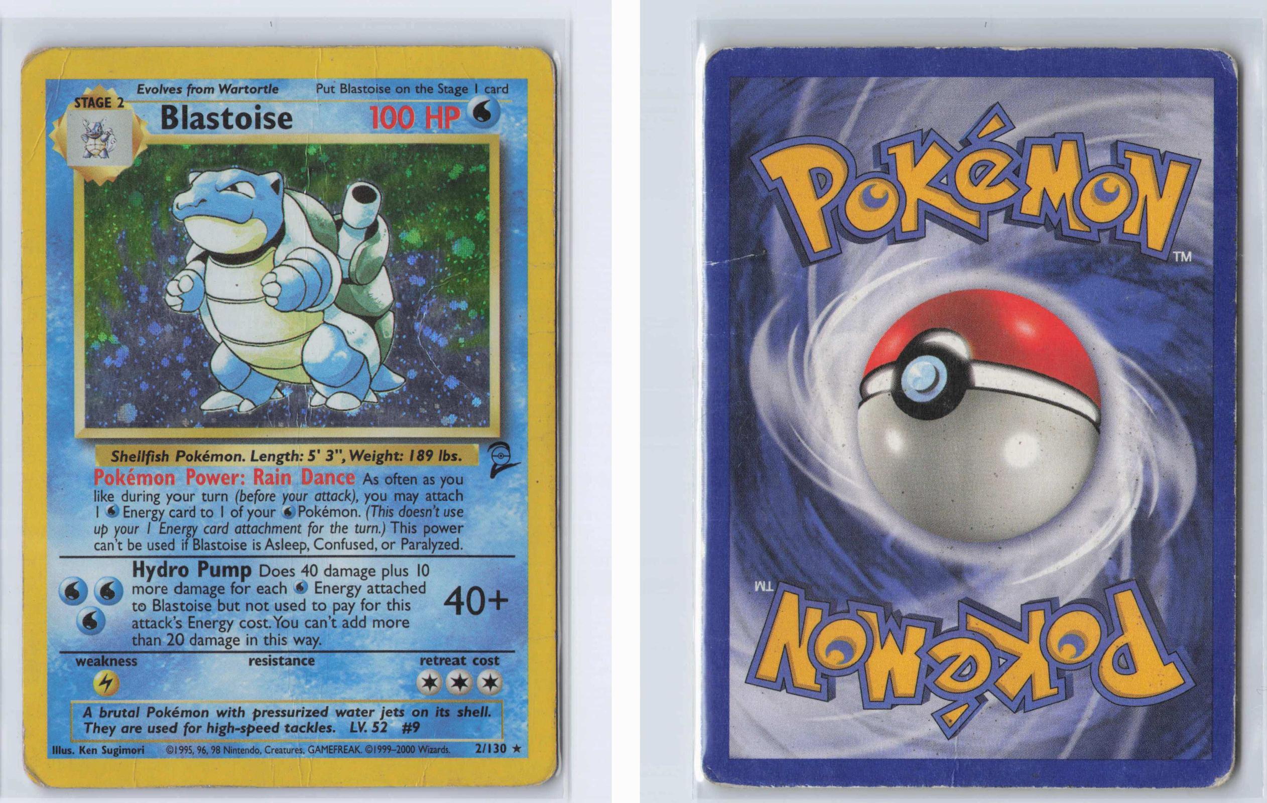 (#2/130) Blastoise - Holo [Base Set 2]