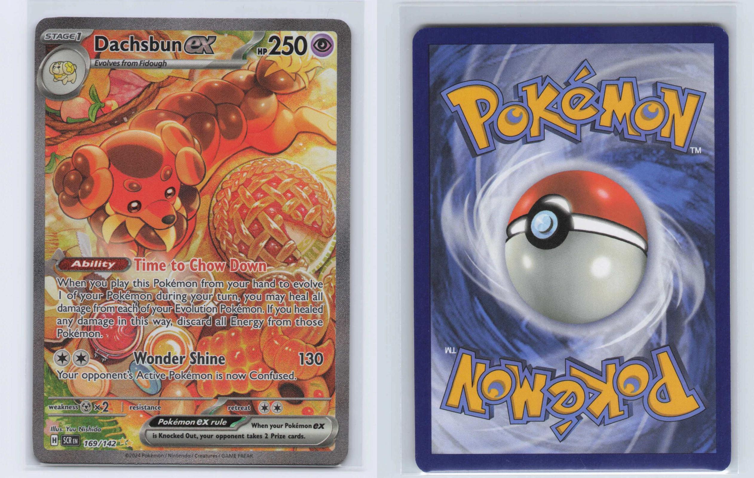(#169/142) Dachsbun ex - Holo [Stellar Crown]
