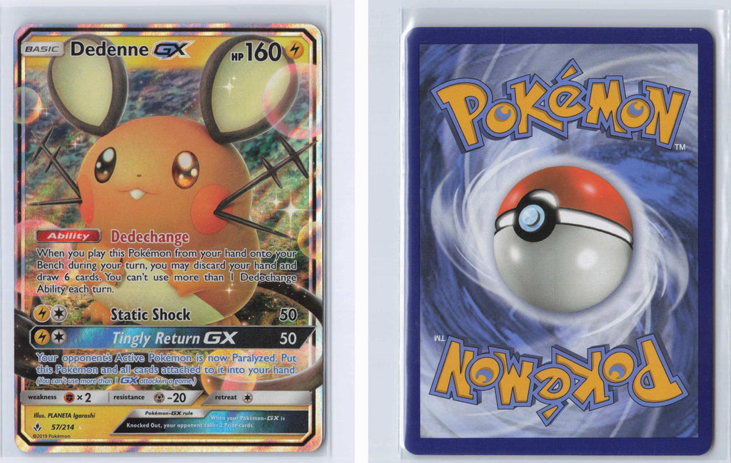 (#57/214) Dedenne GX - Holo [Unbroken Bonds]