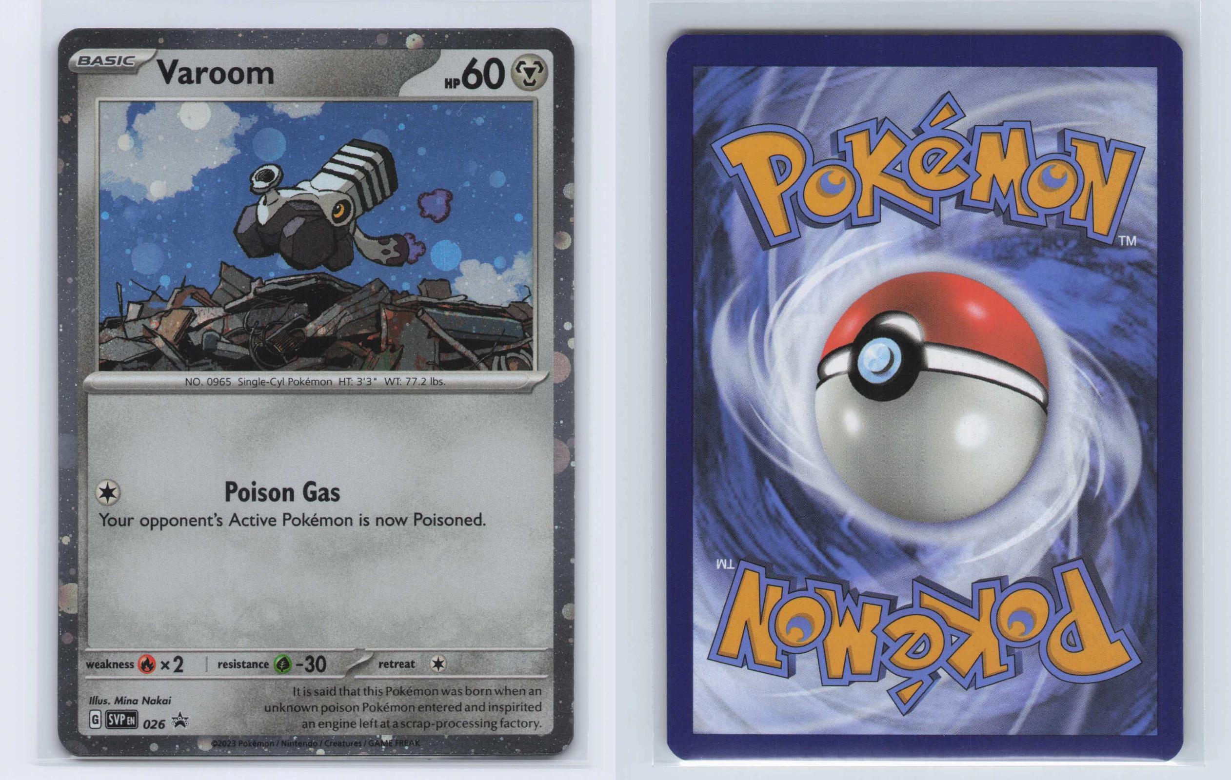 (#026) Varoom (Cosmos Holo) - Normal [Scarlet & Violet Promo]