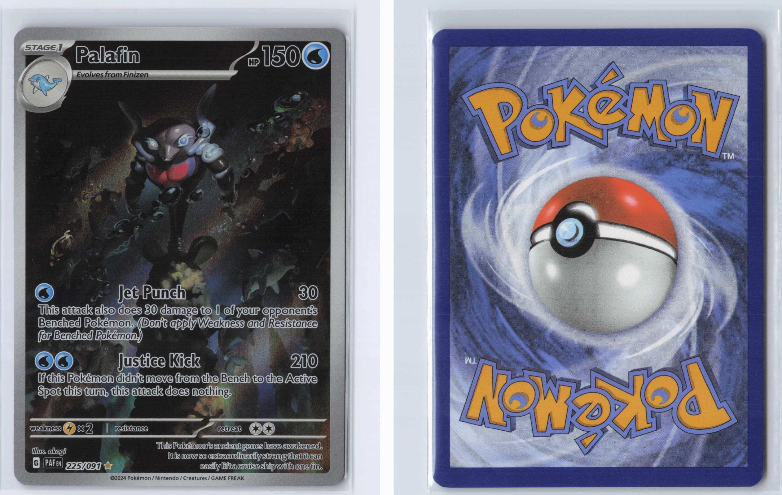 (#225/091) Palafin - Holo [Paldean Fates]