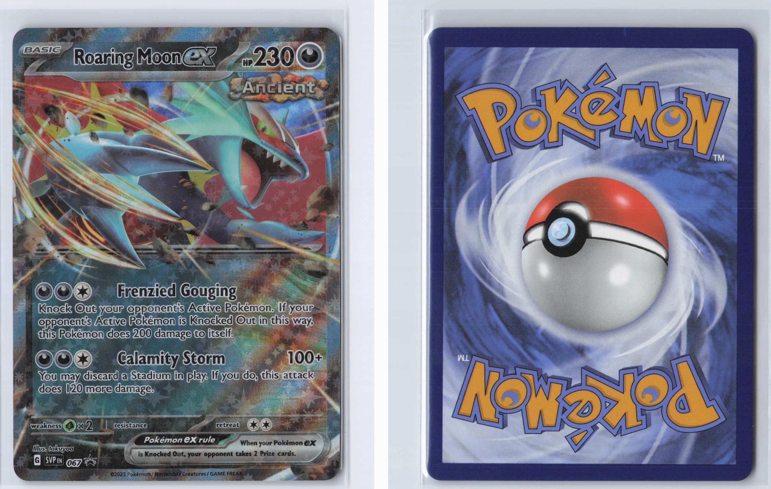 (#067) Roaring Moon ex - Holo [Scarlet & Violet Promo]