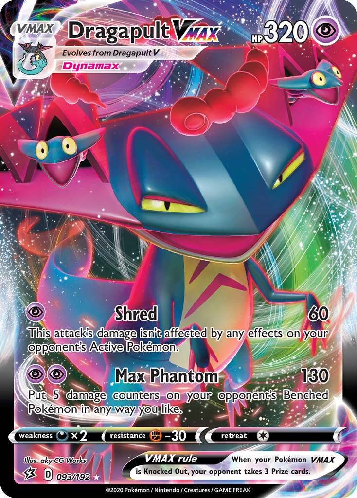(#093/192) Dragapult VMAX - Holo [Rebel Clash]
