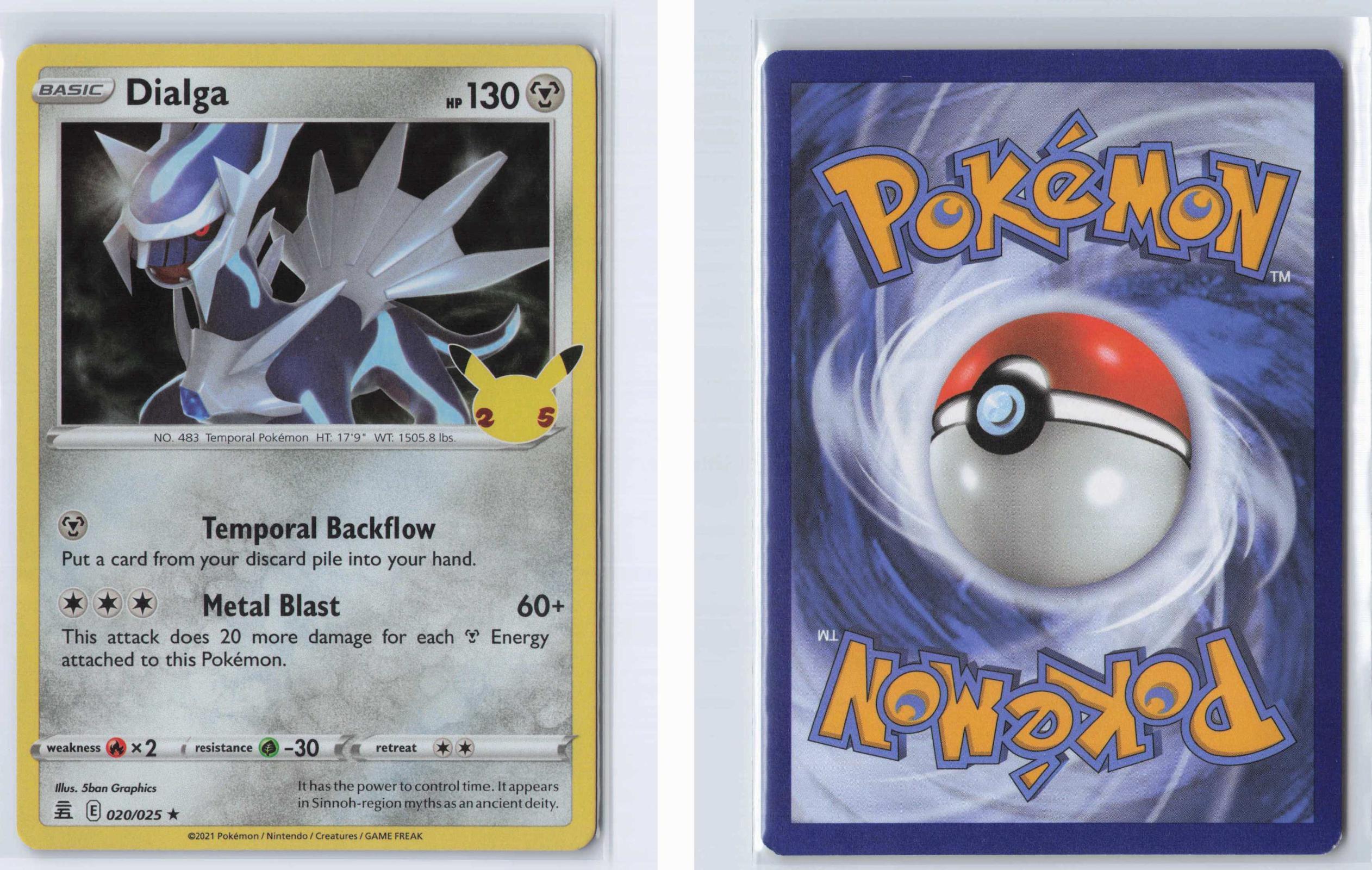 (#020/025) Dialga - Holo [Celebrations]