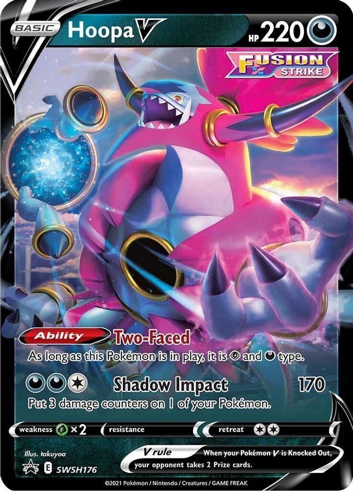 (#SWSH176) Hoopa V - Holo [Sword & Shield Promo]