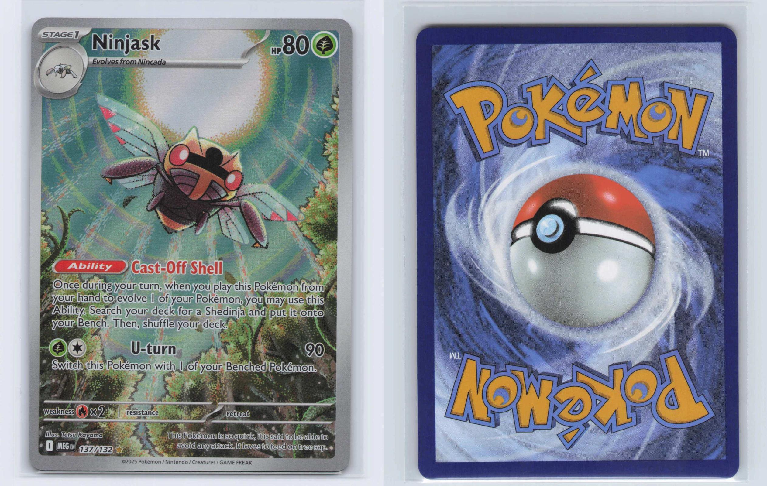(#137/132) Ninjask - Holo [Mega Evolution]