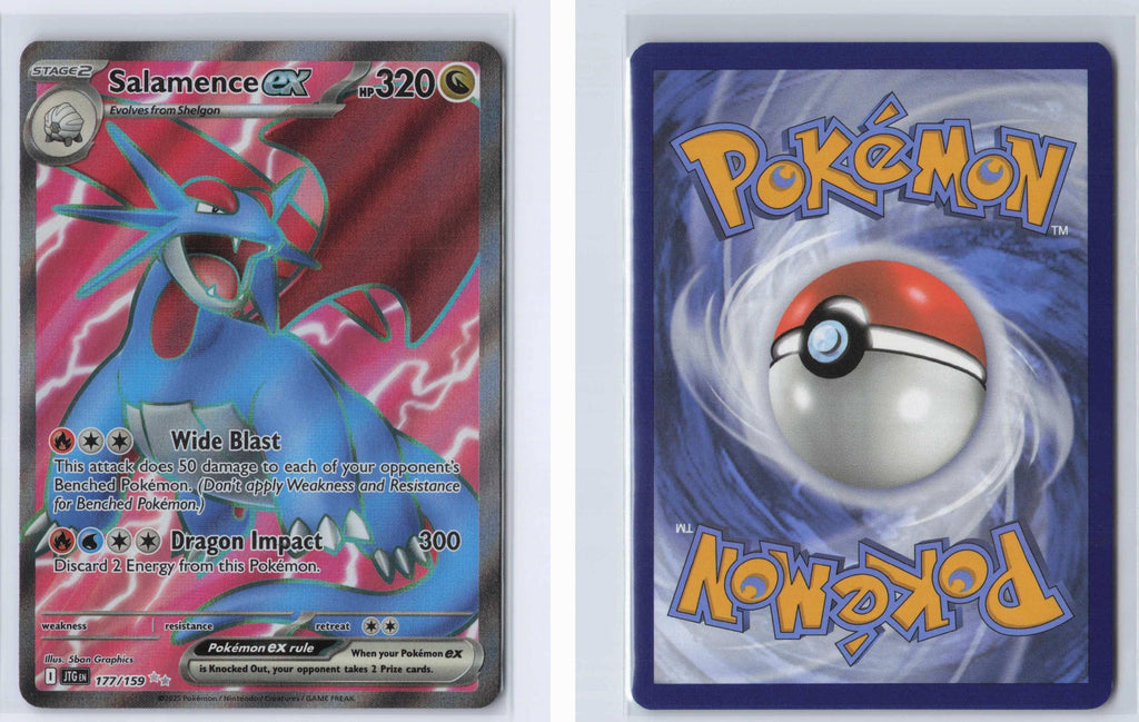 (#177/159) Salamence ex - Holo [Journey Together]