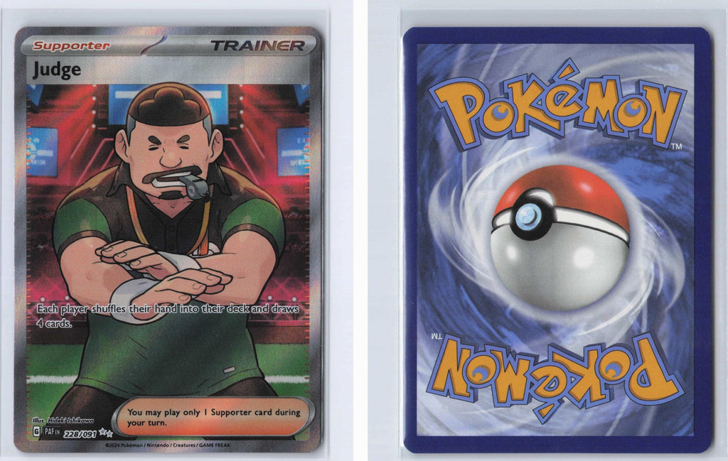 (#228/091) Judge - Holo [Paldean Fates]