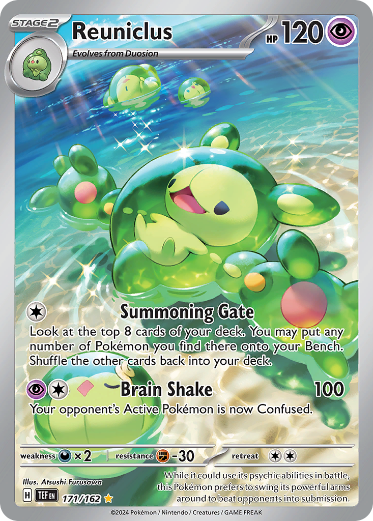 (#171/162) Reuniclus - Holo [Temporal Forces]