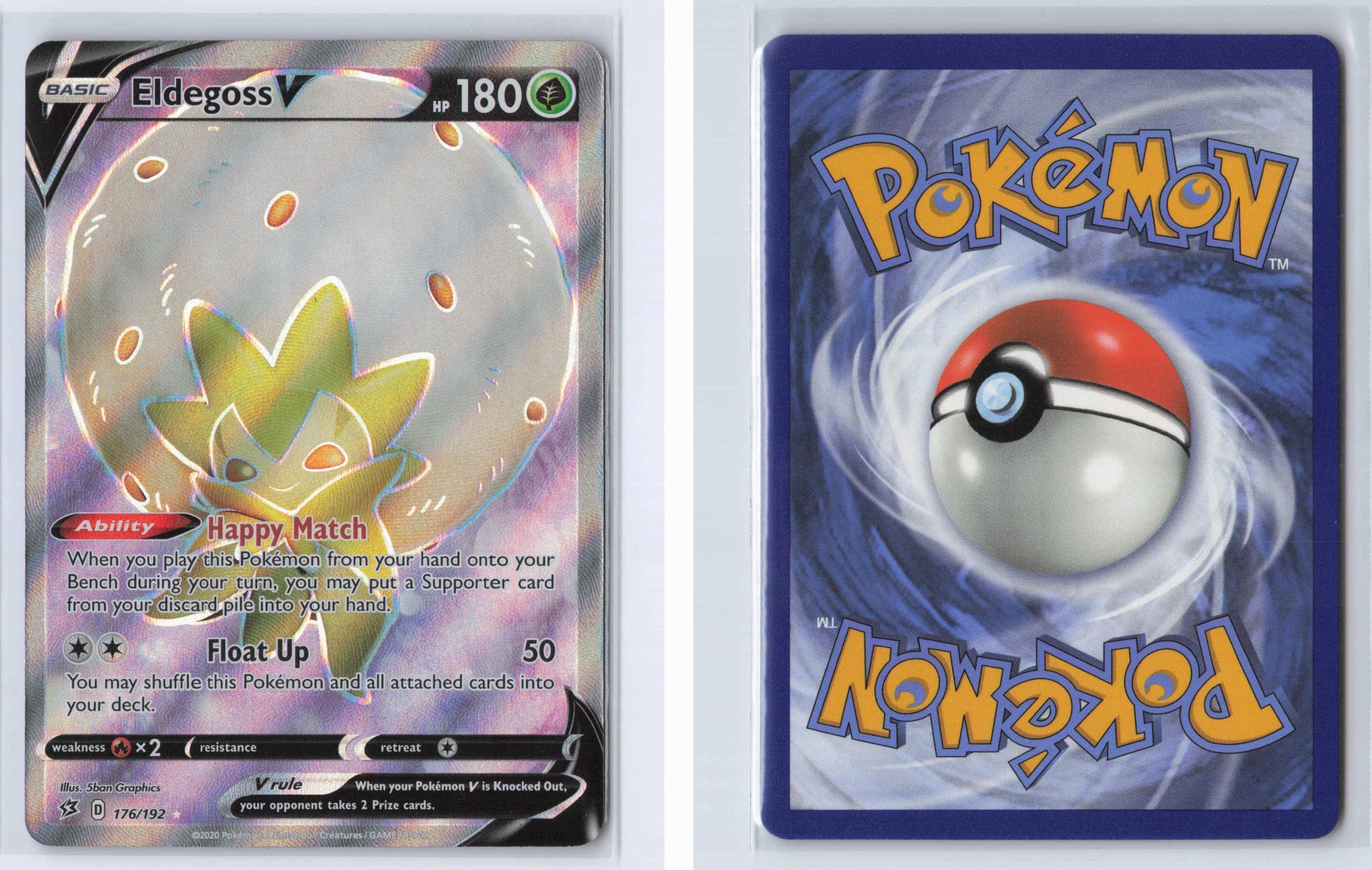 (#176/192) Eldegoss V - Holo [Rebel Clash]
