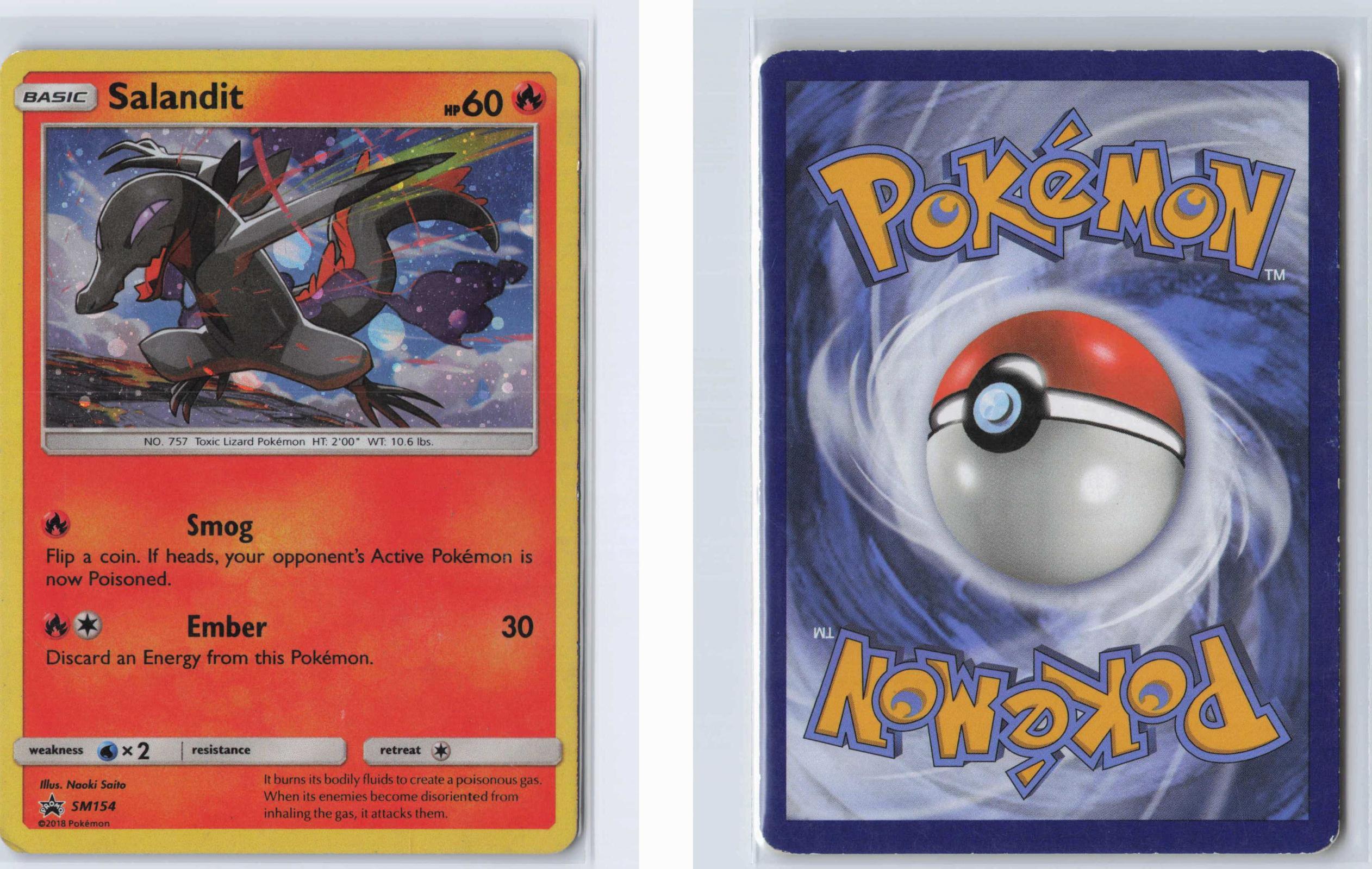 (#SM154) Salandit - - Holo [Sun & Moon Promo]