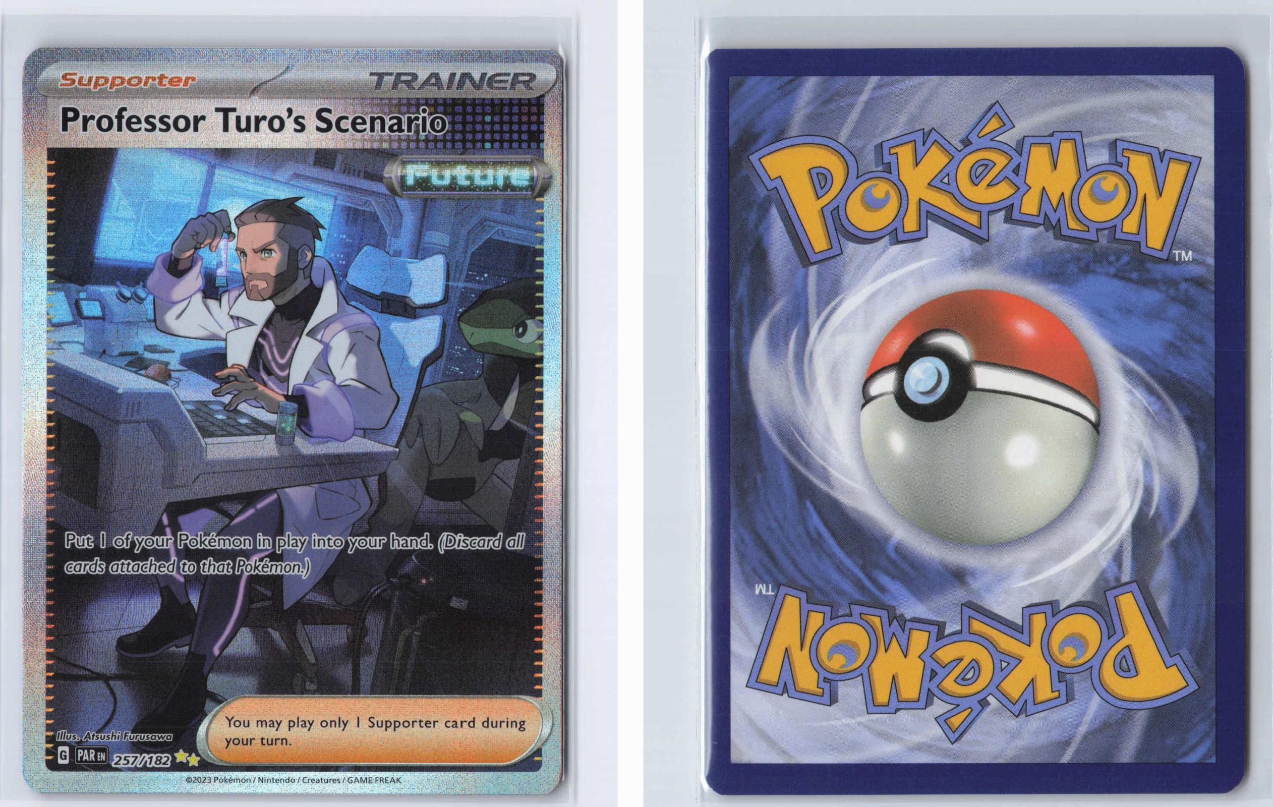 (#257/182) Professor Turo's Scenario - Holo [Paradox Rift]
