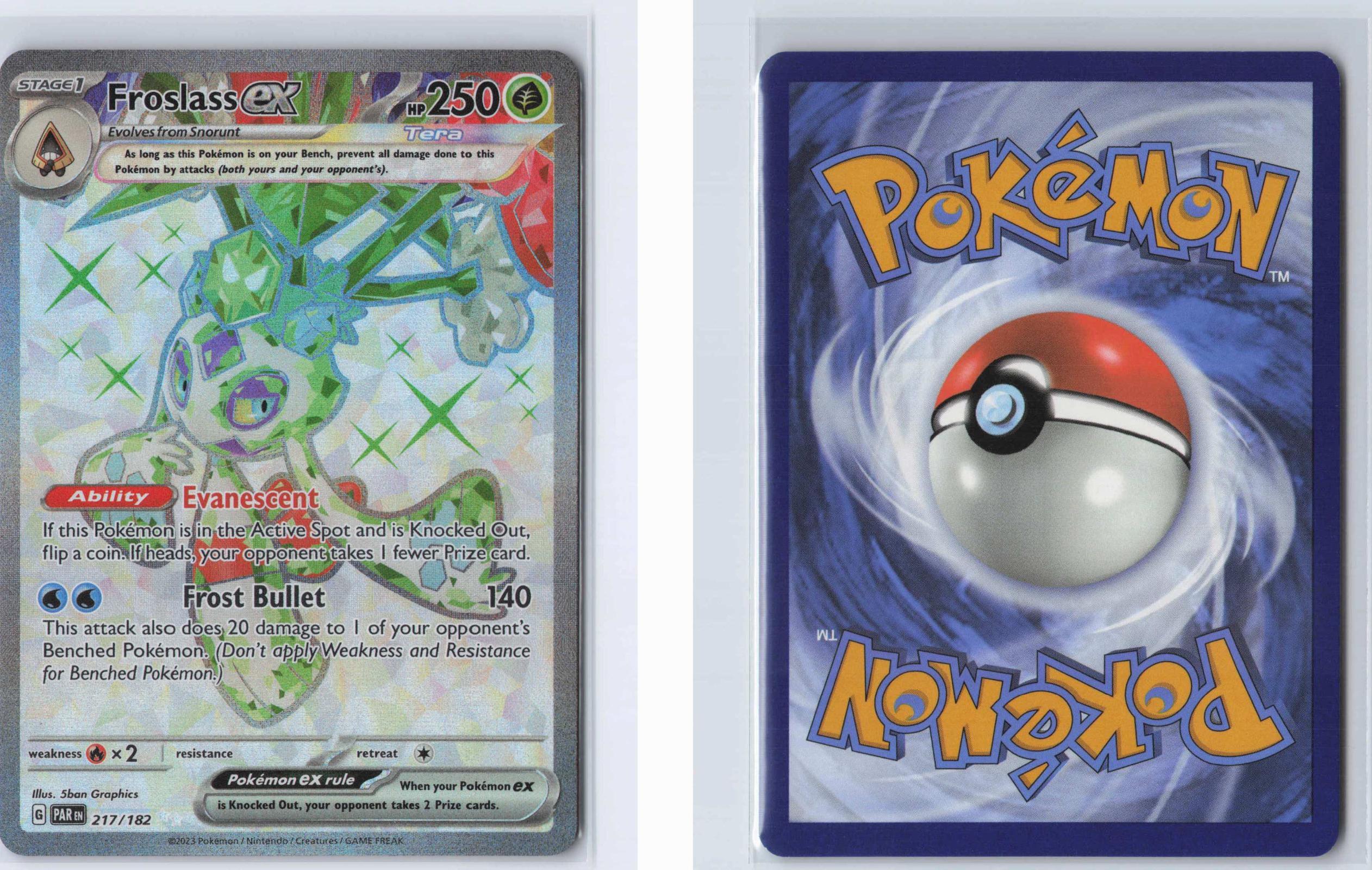 (#217/182) Froslass ex - Holo [Paradox Rift]
