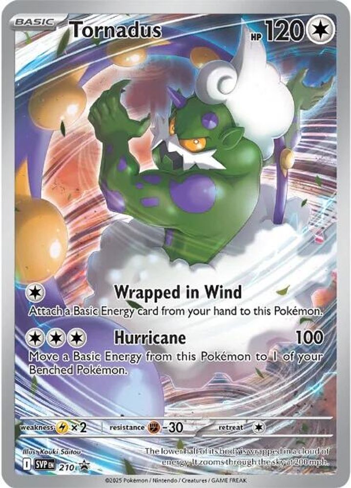 (#210) Tornadus - Holo [Scarlet & Violet Promo]