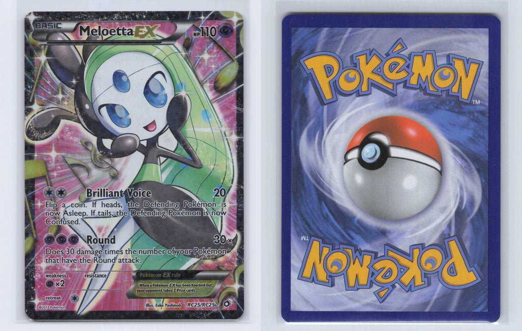 (#RC25/RC25) Meloetta EX (Full Art) - Holo [Legendary Treasures: Radiant Collection]