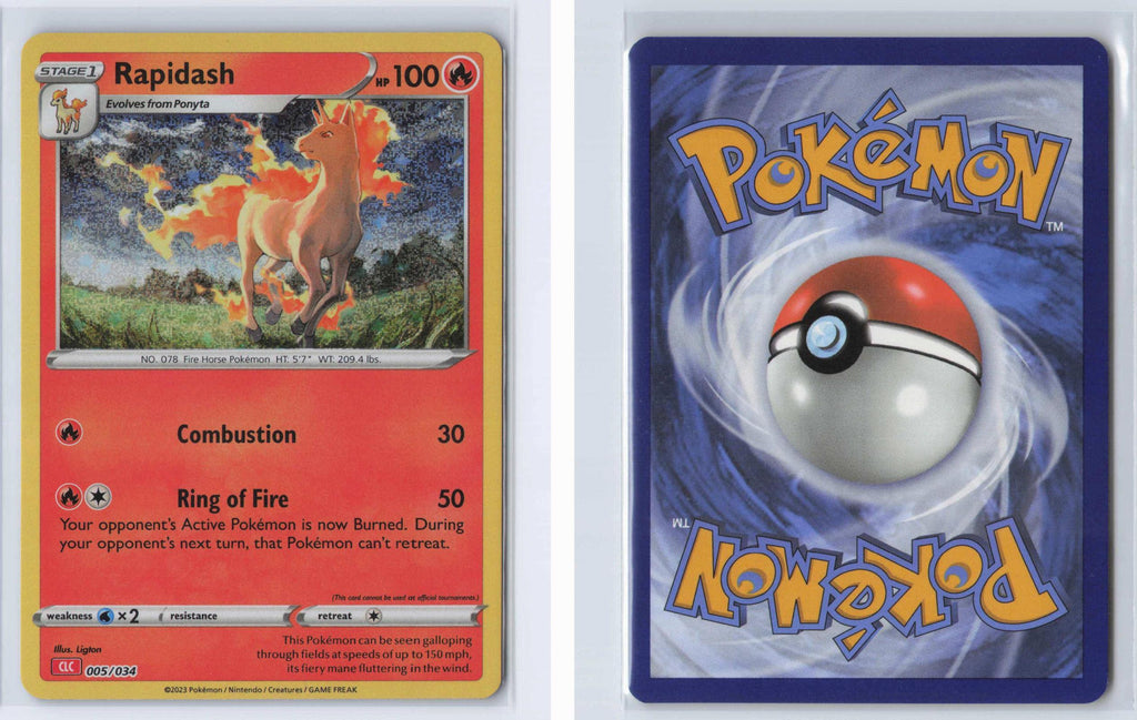 (#005/034) Rapidash - Holo [Trading Card Game Classic]