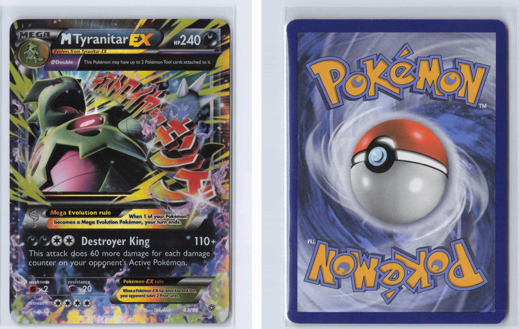 (#43/98) M Tyranitar EX - Holo [Ancient Origins]