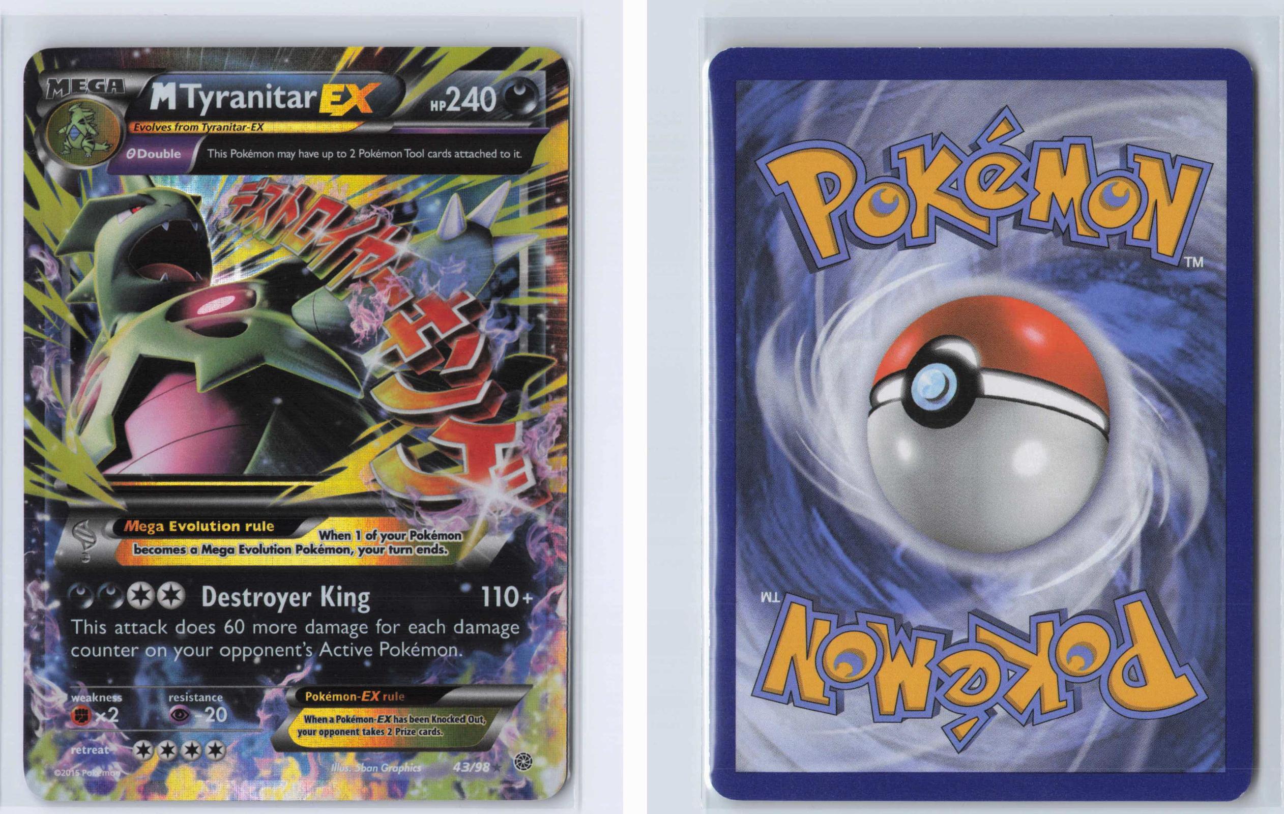 (#43/98) M Tyranitar EX - Holo [Ancient Origins]