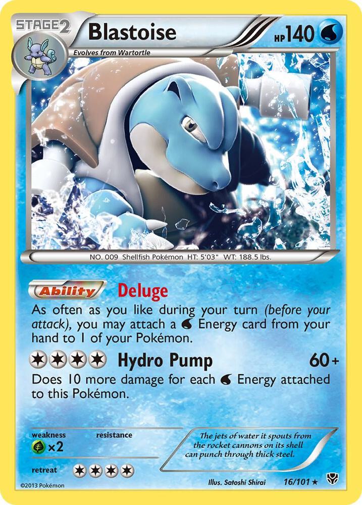 (#16/101) Blastoise [Plasma Blast]
