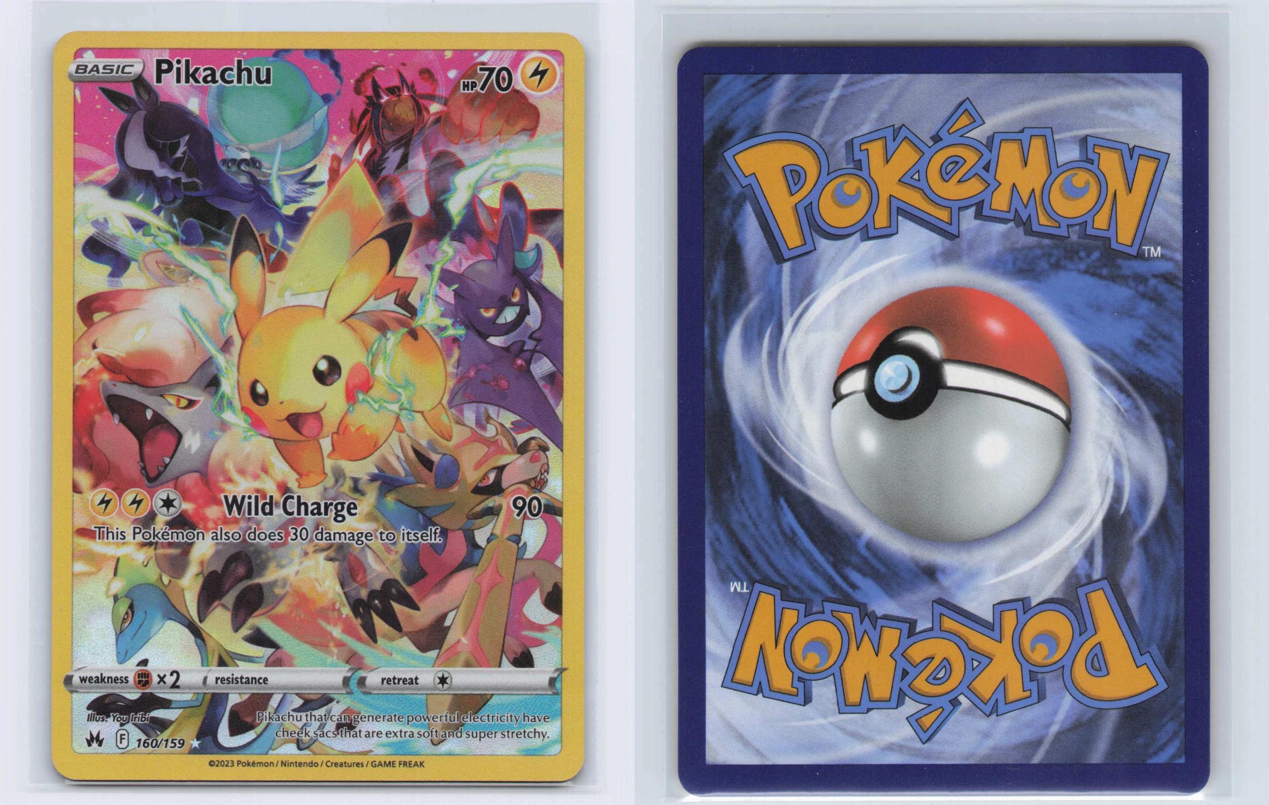 (#160/159) Pikachu - Holo [Crown Zenith]