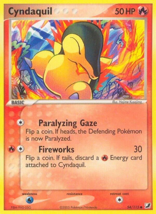 (#54/115) Cyndaquil [Unseen Forces]