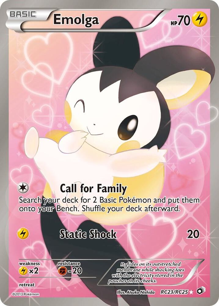 (#RC23/RC25) Emolga (Full Art) [Legendary Treasures: Radiant Collection]