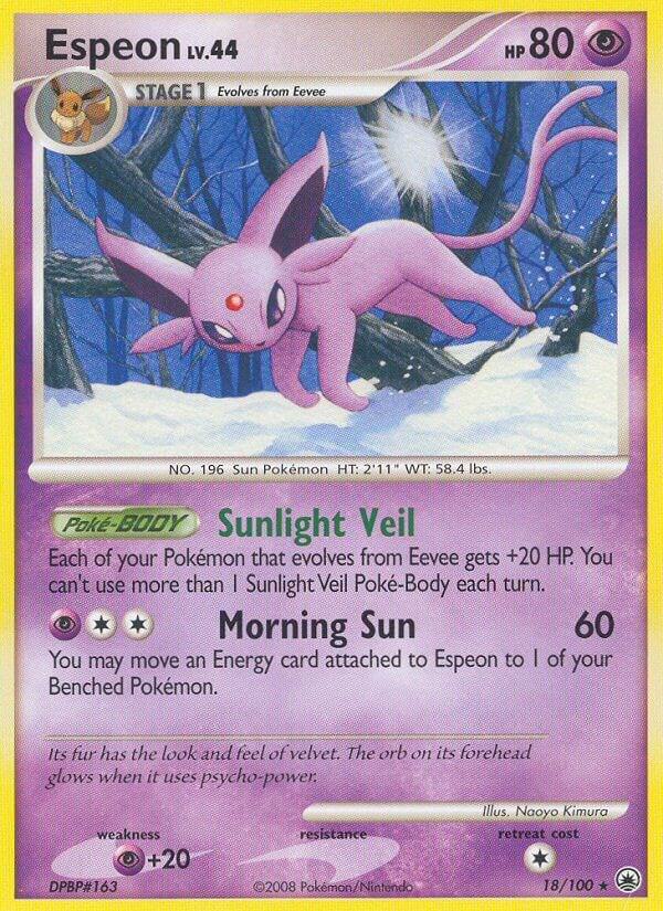 (#18/100) Espeon [Majestic Dawn]