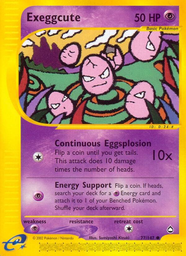 (#077/147) Exeggcute (77) [Aquapolis]