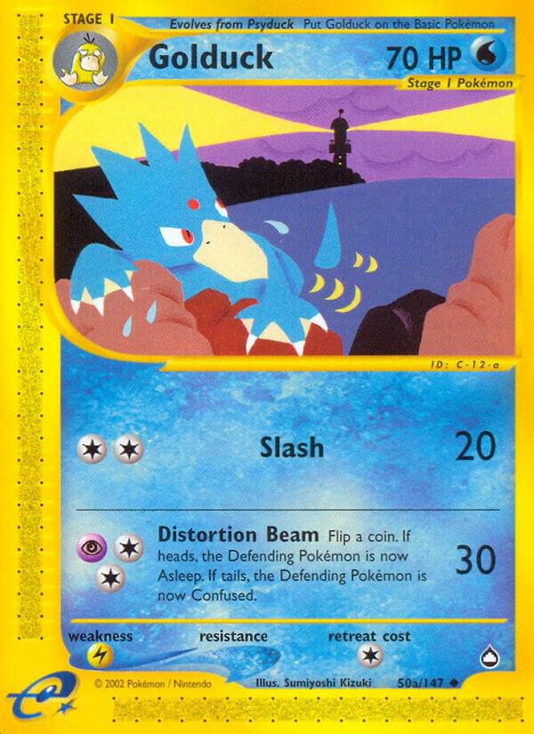 (#050a/147) Golduck (50a) [Aquapolis]
