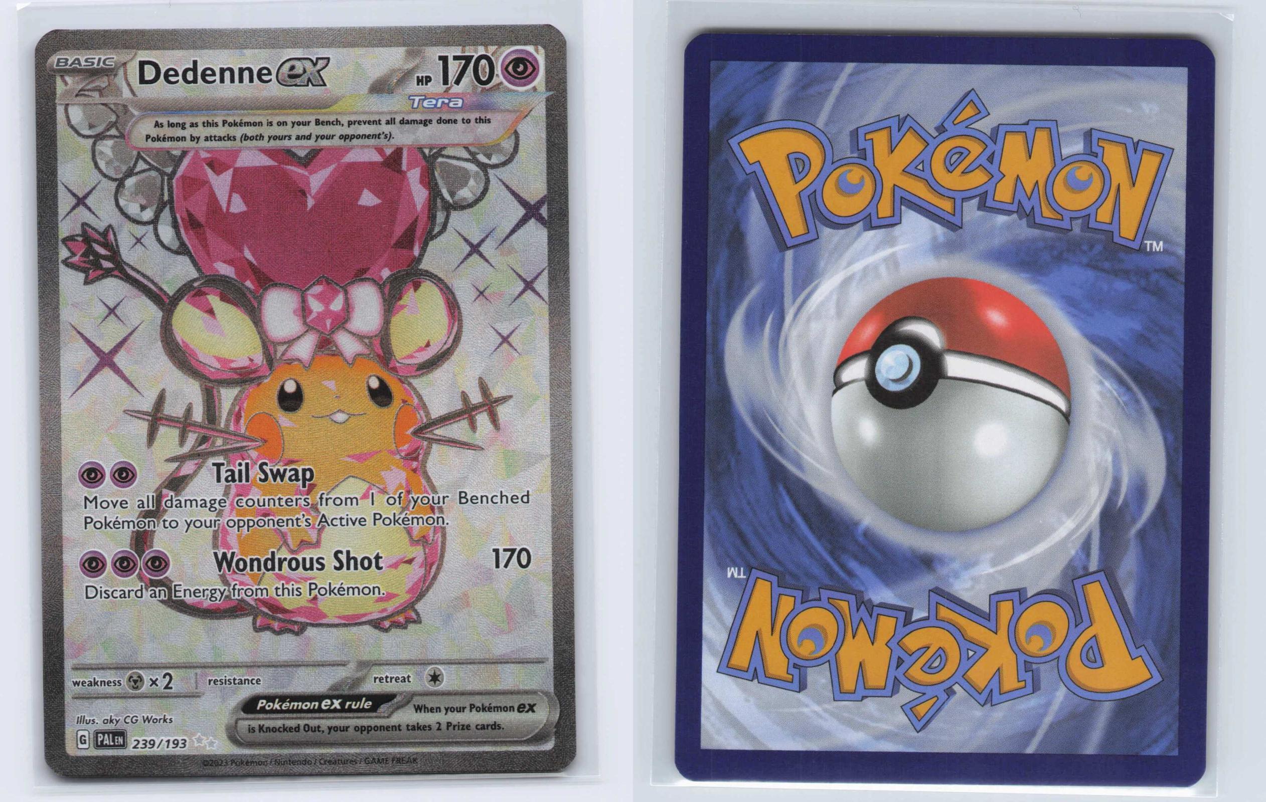 (#239/193) Dedenne ex - Holo [Paldea Evolved]
