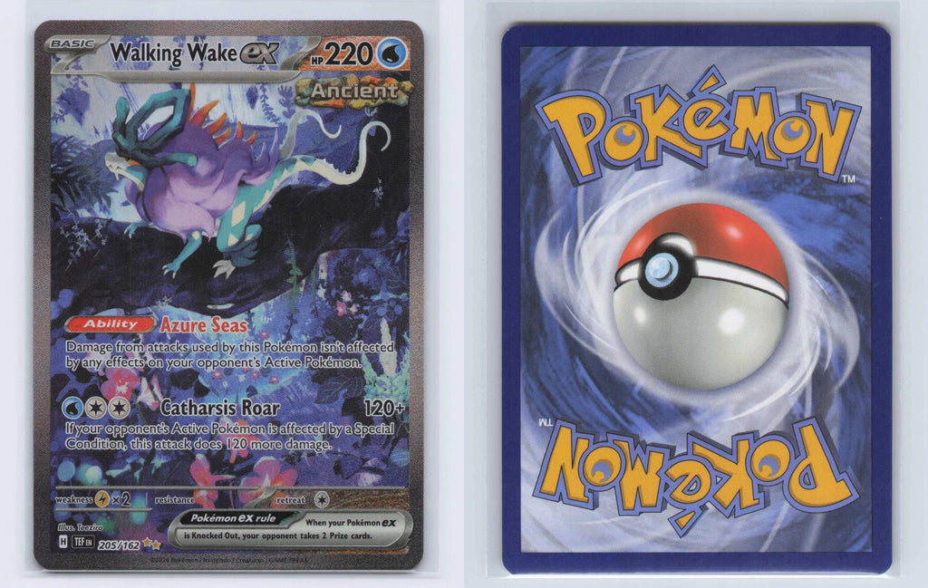 (#205/162) Walking Wake ex - Holo [Temporal Forces]