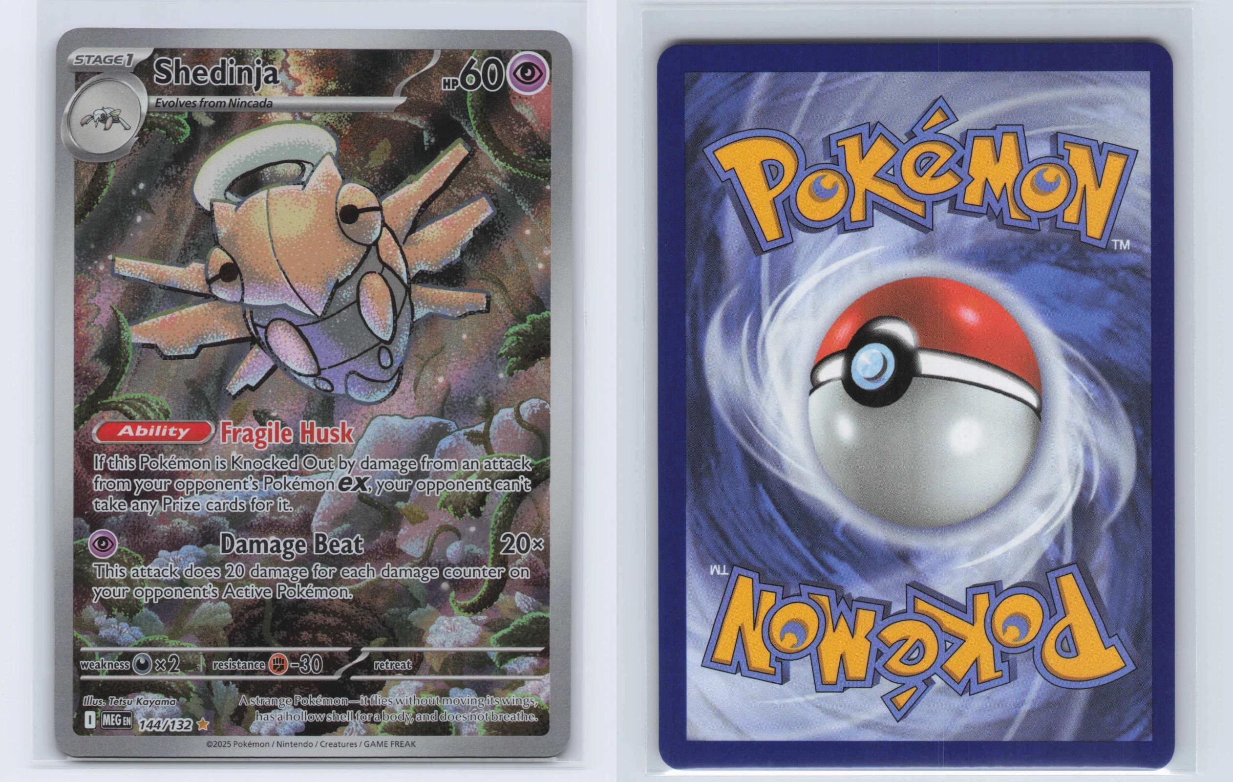 (#144/132) Shedinja - Holo [Mega Evolution]