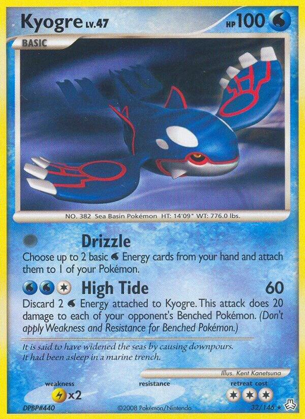 (#032/146) Kyogre [Legends Awakened]