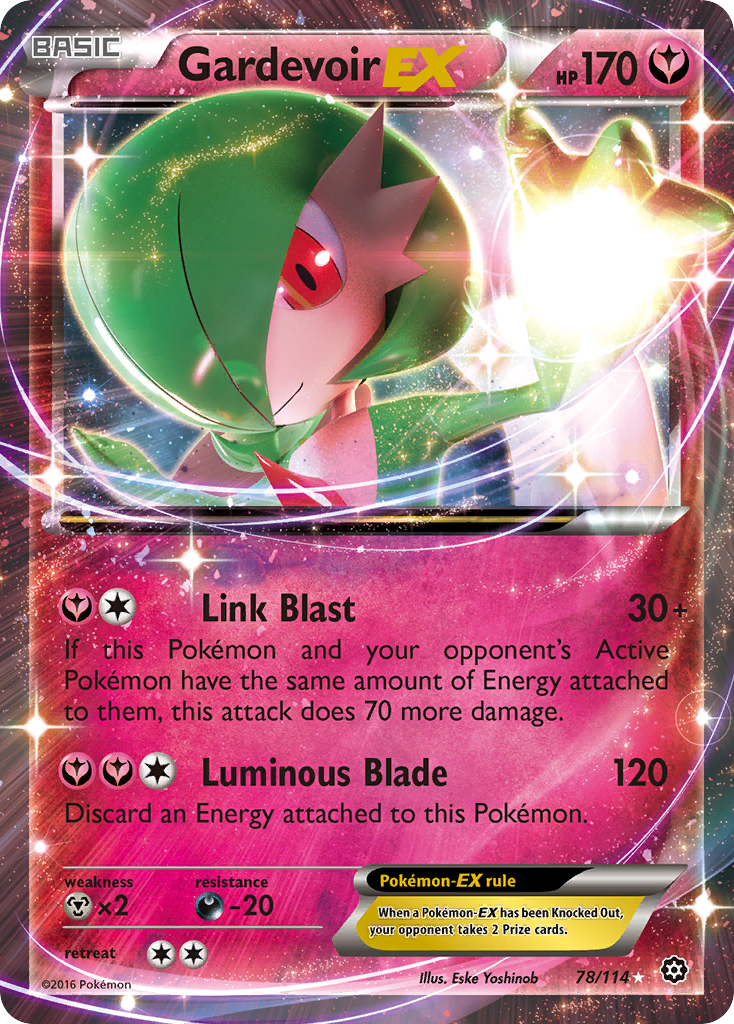 (#78/114) Gardevoir EX - Holo [Steam Siege]