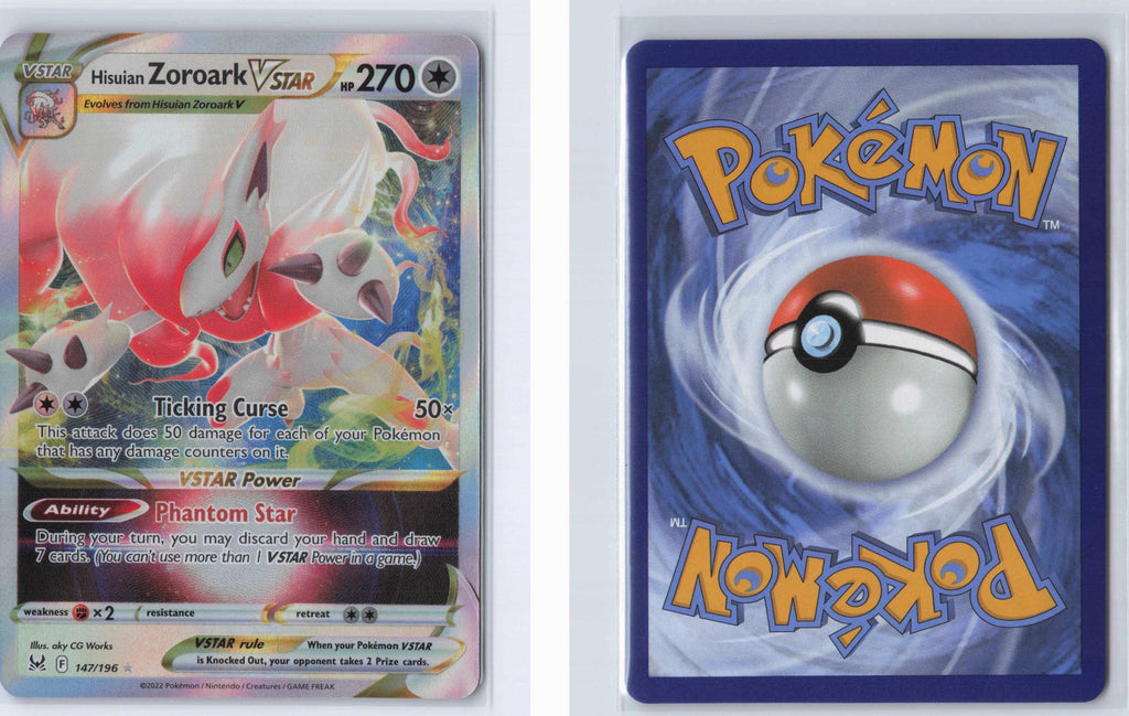(#147/196) Hisuian Zoroark VSTAR - Holo [Lost Origin]
