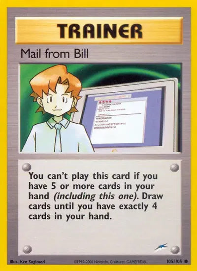 (#105/105) Mail from Bill - Unlimited [Neo Destiny]
