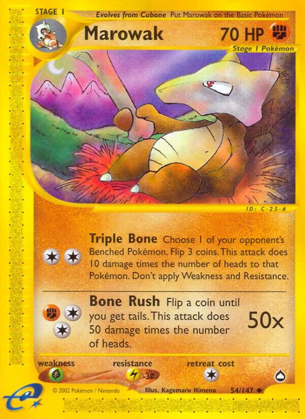 (#054/147) Marowak [Aquapolis]